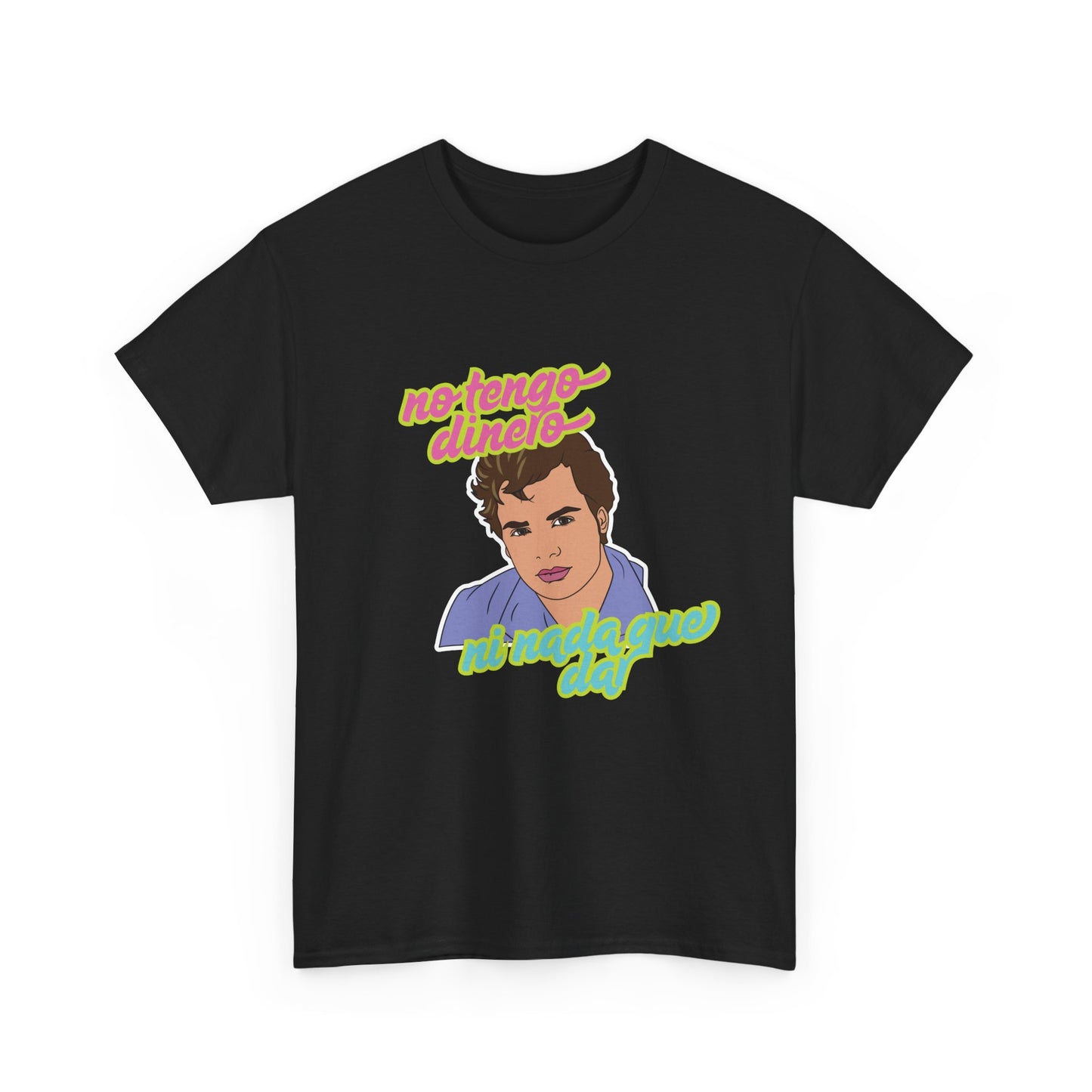 Juan Gabriel No Tengo Dinero Graphic Tee | Iconic Mexican Singer Tribute Shirt | Unisex Fit | Direct-to-Fabric Print | Fast Shipping
