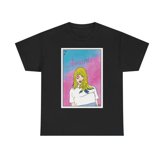 La Amante Tee – Lotería López Swiftie Card Shirt | Lover Era Graphic Tee | Dreamy Pop Cultura T-Shirt
