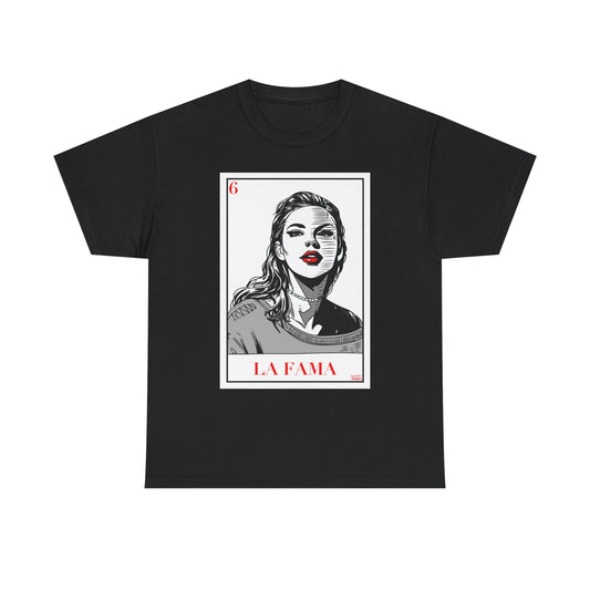 La Fama Tee – Lotería López Swiftie Card Shirt | Reputation Era Graphic Tee | Icon Energy Cultura T-Shirt